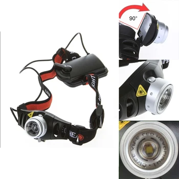 

High Bright 8000LM LED Headlamp Q5 Head Light Flashlights Head Torch AAA