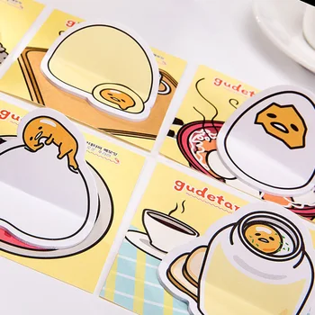 

1PC Creative Kawaii Cartoon Egg Self-adhesive Memo Pad Sticky Notes Student Notepad Office School Stationery Supplies 02208