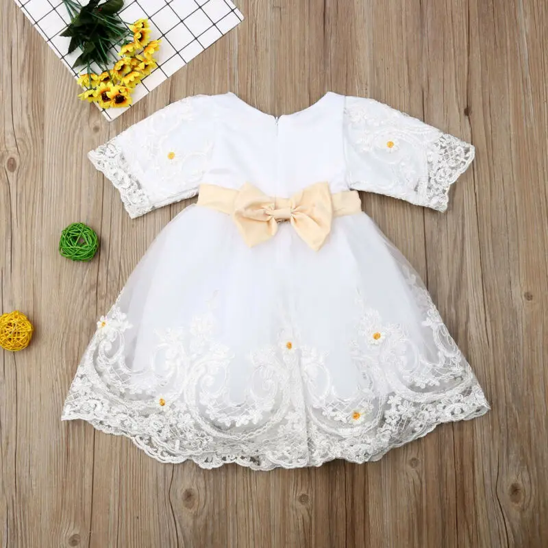 Emmababy платья принцессы с цветочным рисунком для маленьких девочек, кружевные шифоновые вечерние платья подружки невесты, платье-пачка