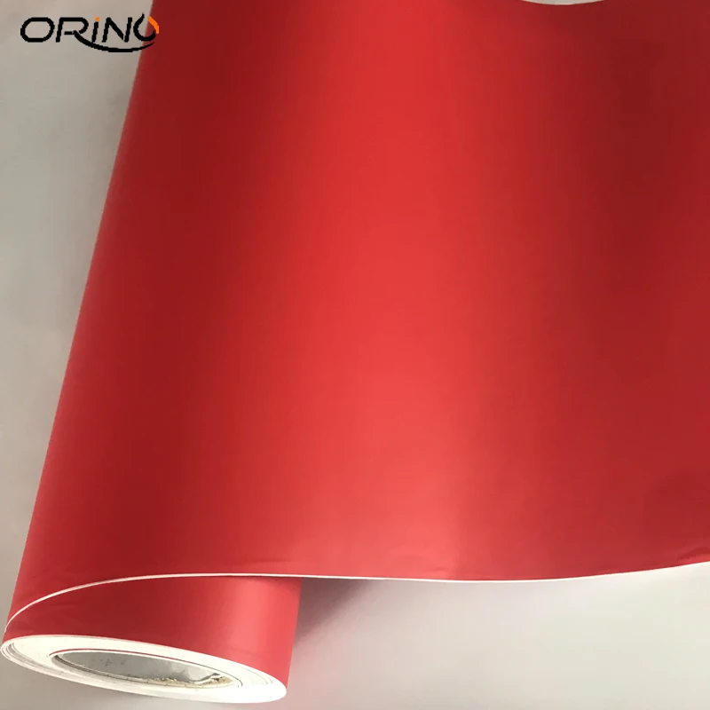 Matt Red Vinyl Wrap Sticker-3