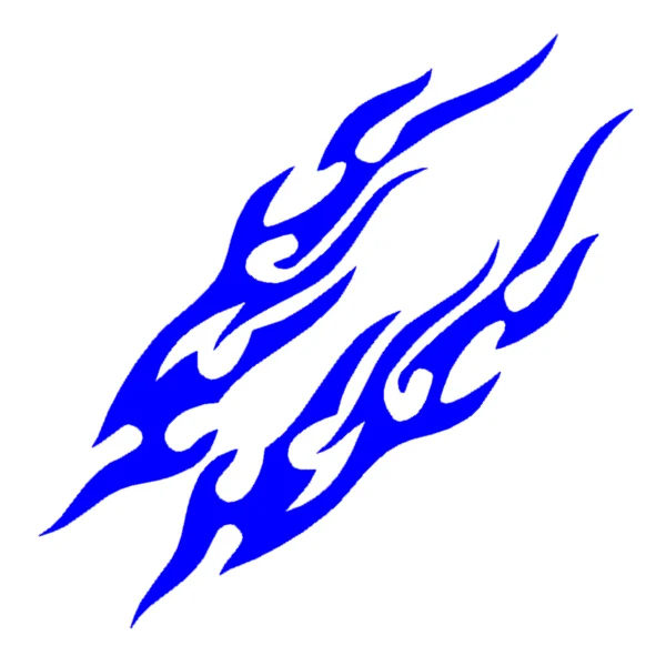 Vinyl Sticker Waterproof Decal Blazing Basketball