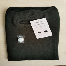 Новая зимняя теплая маска для рта, шейный шарф, шапки, маска для холодного лица, Вязаная хлопковая эластичная Толстая Ветрозащитная маска для улицы