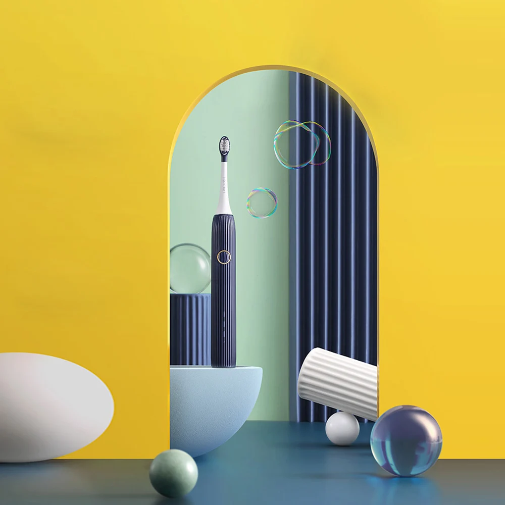 Для Xiaomi SOOCAS V1 электрическая зубная щетка sonic Ultra sonic автоматическая зубная щетка 2 головки щетки перезаряжаемая Водонепроницаемая забота о здоровье