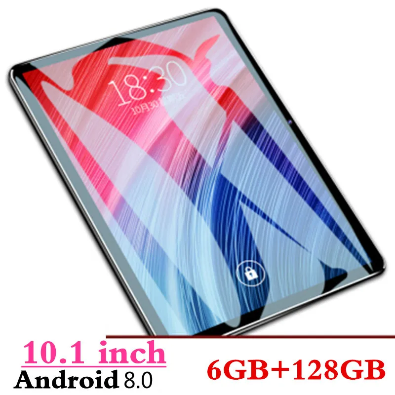 

2020 New 2.5D screen Android 8.0 10 inch 4G LTE Dual SIM card Tablet PC 10 Core 6GB RAM 128GB ROM Tablets FM Bluetooth GPS