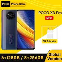 Global Version POCO X3 Pro 6GB 128GB/8GB 256GB NFC Smartphone Snapdragon 860 120Hz DotDisplay 33W Quad AICamera 5160mAh