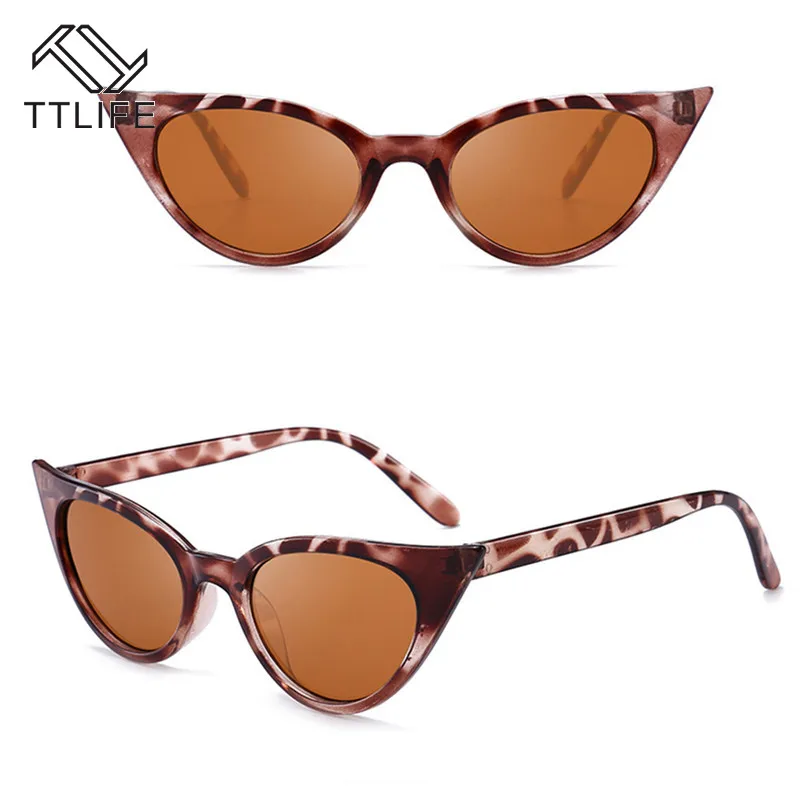 

TTLIFE New Vintage Cat Eye Sunglasses Women Black Sun Glass 2019 Sexy Personality Exaggerated Ladies Glasses Shades UV400