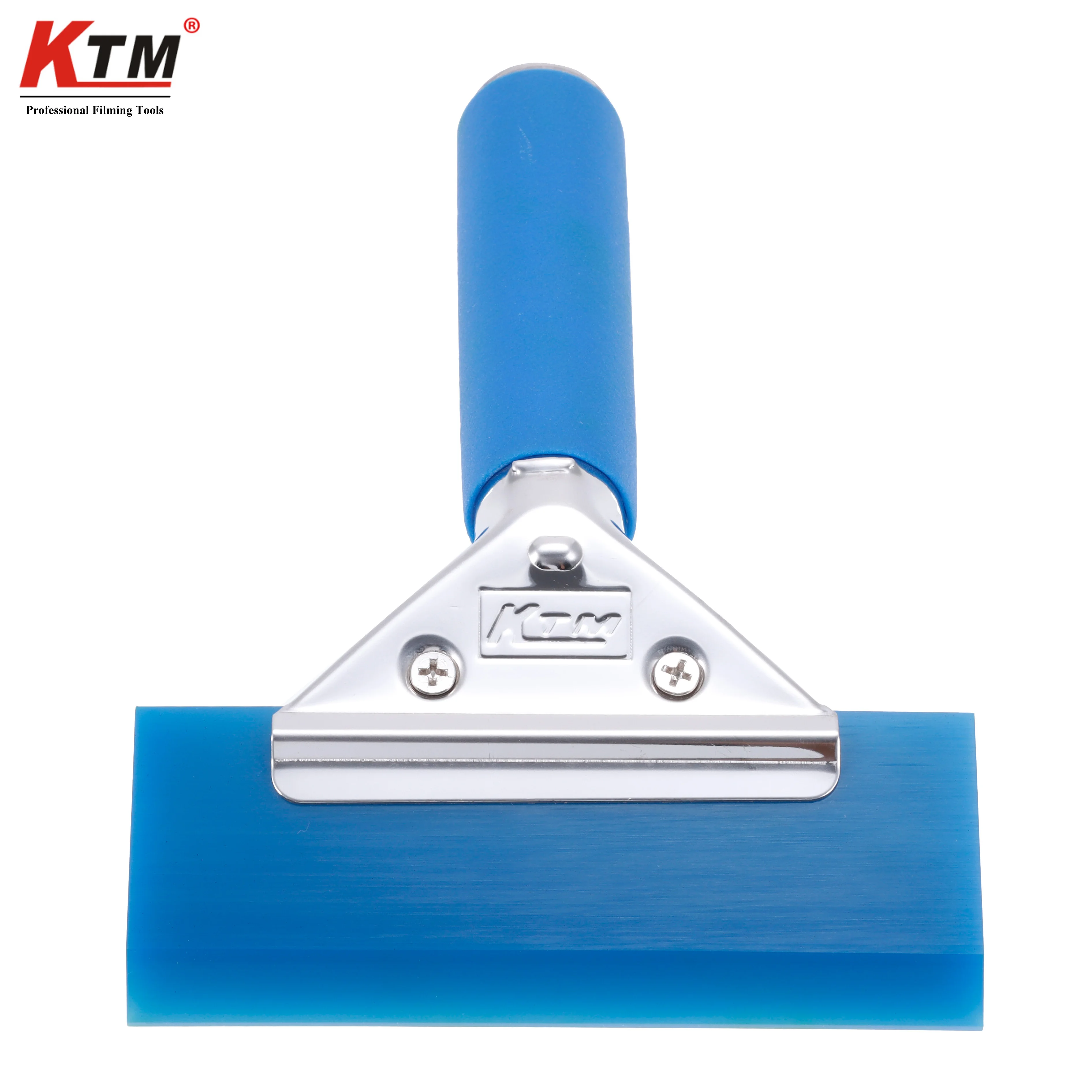 

KTM Metal LONG Handle Rubber Squeegee Car Cleaning Tool Carbon Vinyl Wrap Window Tint Water Wiper Snow Ice Scraper