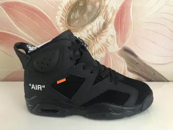 

Nike Air Jordan 6 Men Basketball Shoes Man Outdoor Leisure Sports Sneakers Men's High-end Training Sneakers Black,40-47