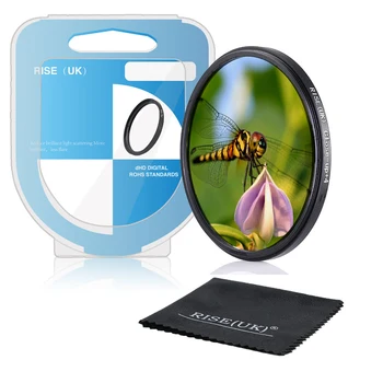 

RISE(UK)77mm filter close-up +4 for SLR microlens camera lens