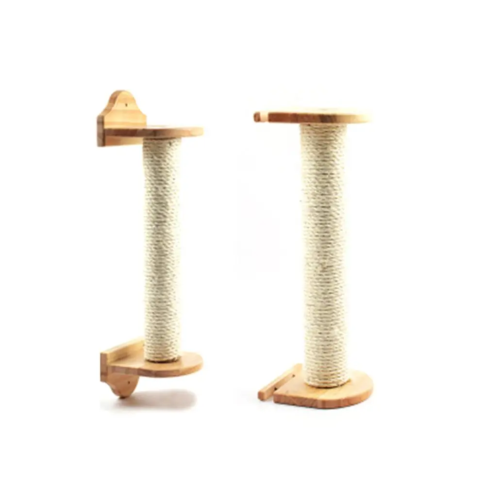 Cat Scratching Post Wall-Mounted Quick Replaceable Sisal Cat Scratching Post Innovative Pet Cat Toys