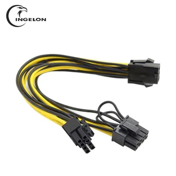 

PCI-Express PCIE 8 Pin to Dual 8 6+2-Pin Power Splitter Cable PCI Express 6-pin to 8-pin for GPU video cards VGA Graphic Video