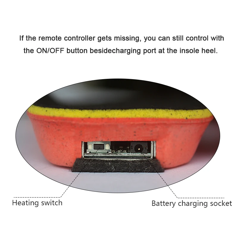 Новинка USB Электронные стельки для обуви мужские и женские тип Питание от