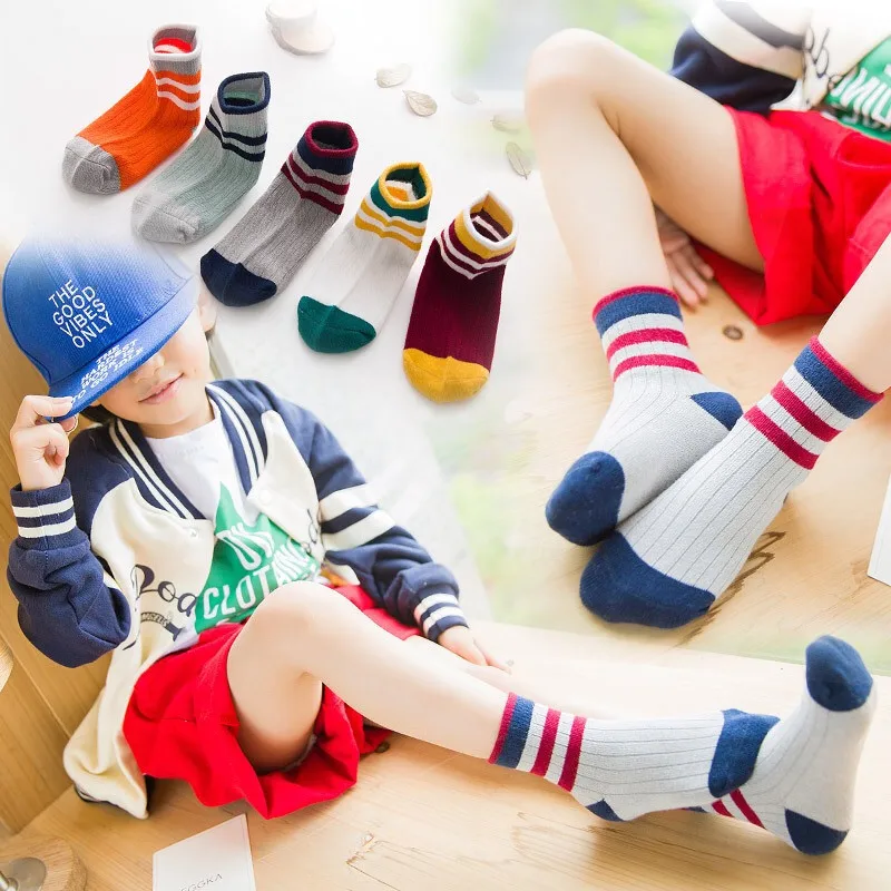 От 3 до 12 лет хлопковые белые детские носки для скейтбординга короткие спортивные носки для мальчиков