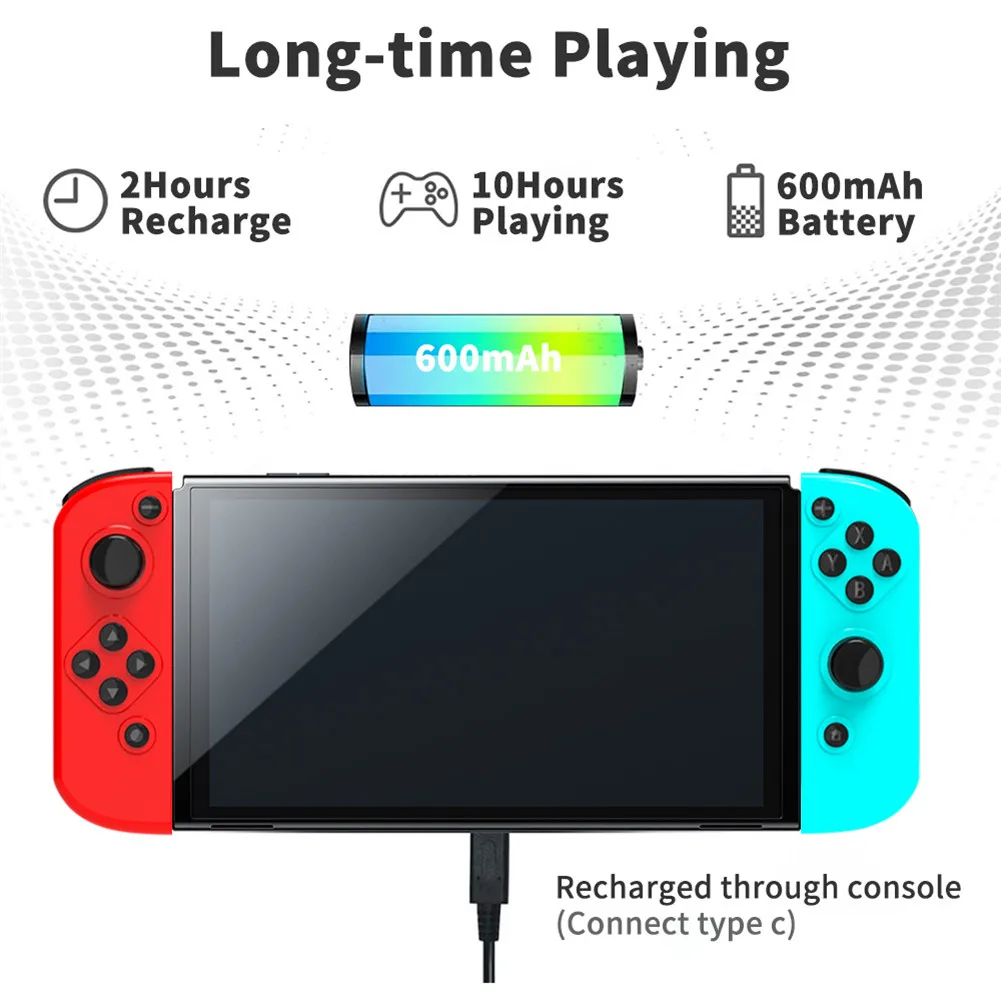 Wireless Switch Controller Game Console Gamepad For Nintendo Switch for Joy Con Replacement For Switch Joy Game Con Joystick