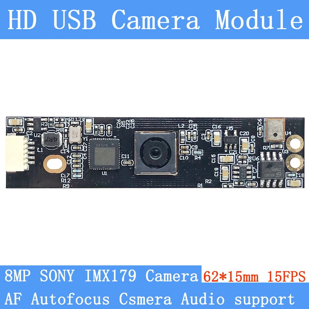 PU'Aimetis HD 800 Вт Автофокус SONY IMX179 мини камера наблюдения 3264*2448 15 кадров в секунду