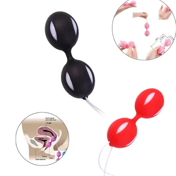 Safety Kegel Ben Wa Geisha Ball vaginal balls Vagina Squeeze Sports Machine Adult Product Sex shop Toy For Woman bolas vaginales 2