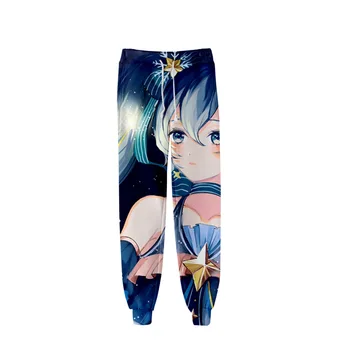 

VOCALOID Hatsune Miku 3D Print Sweatpants Fashion Casual Jogger Pants Streetwear HIp Hop Slim Kpop Men/Women Warm Pants Trousers