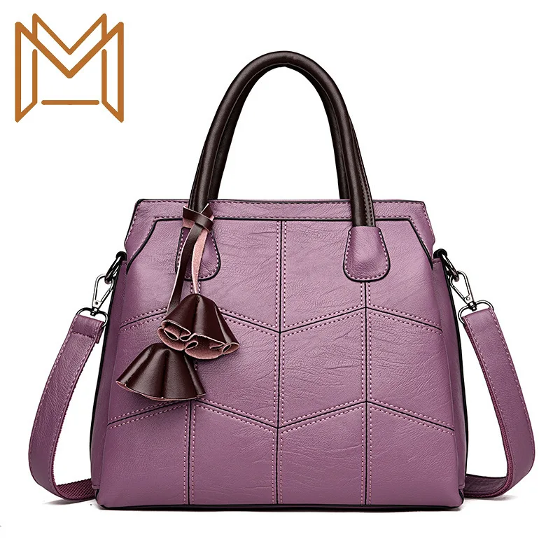 

Summer Hand Genuine Leather Woman Package Leisure Time Trend Cowhide Single Shoulder Span Tassels