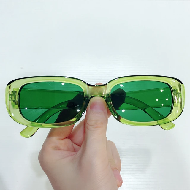 Small Rectangle Sunglasses Women Oval Vintage Brand Designer Square Sun Glasses For Women Shades Female Eyewear Anti-glare UV400 2