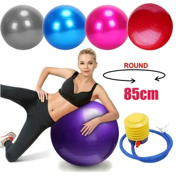 

45cm/75cm/85cm Yoga Ball Exercise GYM Fitness Bola Pilates Balance Fitball Pregnancy Birthing Anti Burst Workout Massage Ball