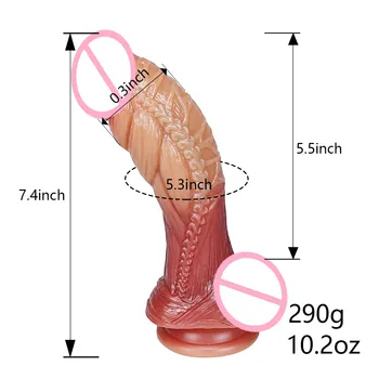 Fake Large Animal Dragon Dildo Silicone Monster Elephant Penis Suction Cup Anal Plug Sex Toys G-spot Orgasm Female Masturbator 6
