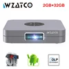 WZATCO D1 MINI DLP Projector Support Full HD 1920x1080P 32GB Android 7.1 5G WIFI Beamer AC3 Video Home Cinema 3LED Projector ► Photo 1/6