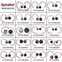 2x 8 32 Ohms 8R 32R 0.5W 1W 2W Diameter 20 23 26 28 30 32 36 40 50 MM Ultra-thin Speaker W/ MX XH DuPont Line 1.25 2.54 Terminal 5