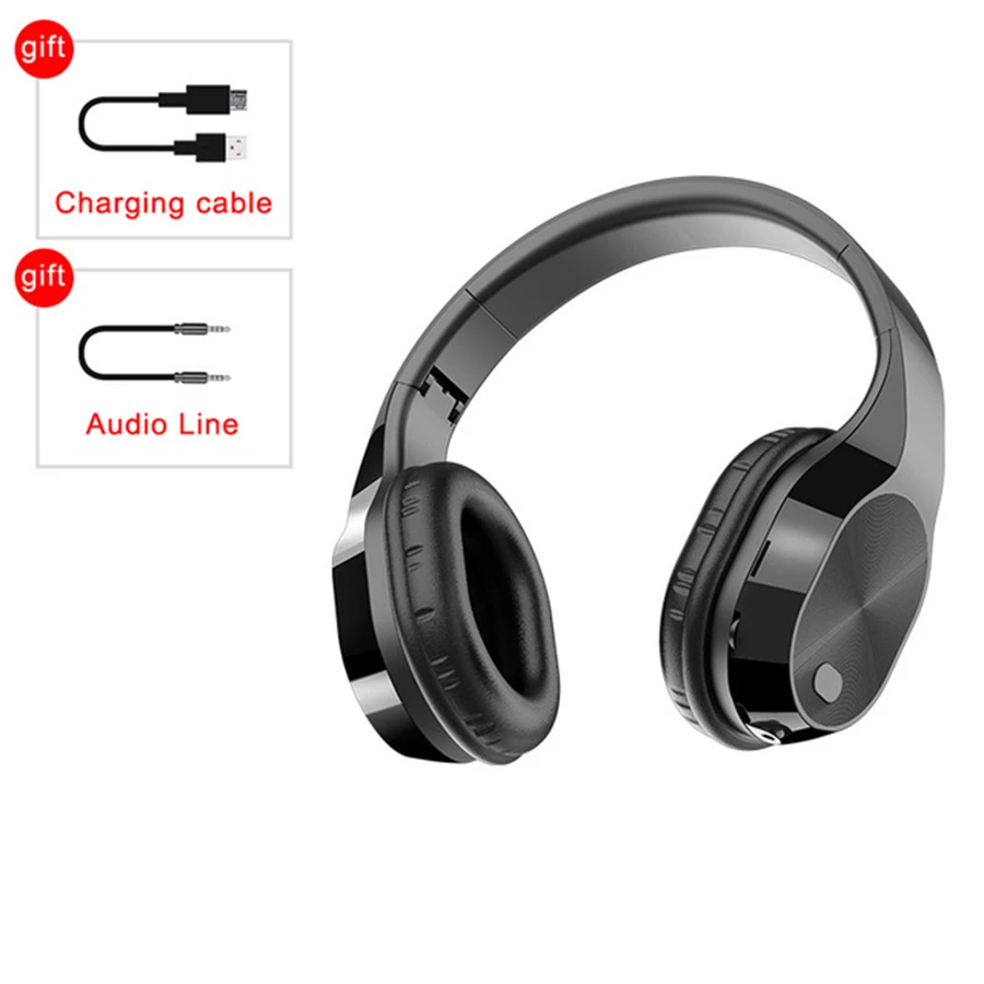 OTTWN T5 Bluetooth наушники с шумоподавлением Беспроводная Спортивная гарнитура Стерео Игровые наушники с микрофоном для мобильных телефонов