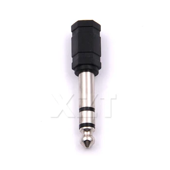 

1pc 3.5mm Female jack to 6.5mm Male plug Audio Adapter Connector