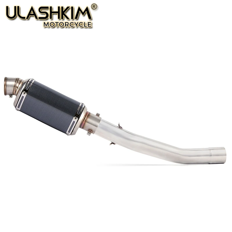 Выхлопная полная система мотоцикла средний Соединительный Глушитель Трубы