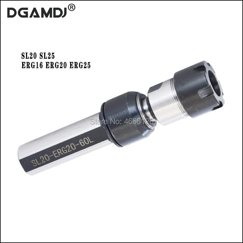 

Powerful CNC lathe tool holder chuck ERG tapping machine ER chuck tap tap telescopic floating tapping extension rod