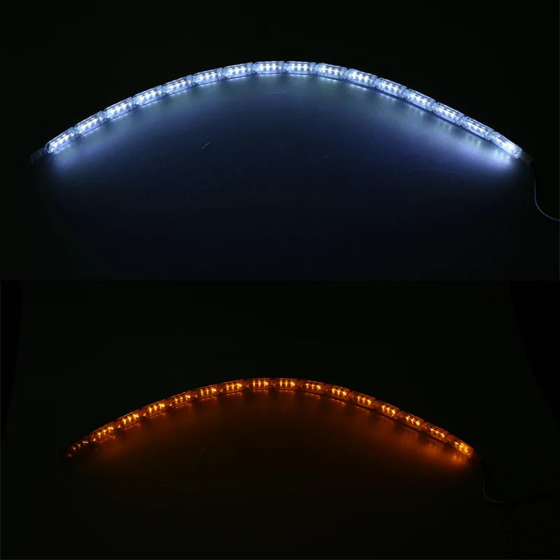 Автомобильный поворотник POSSBAY гибкая светодиодная водонепроницаемая лента для