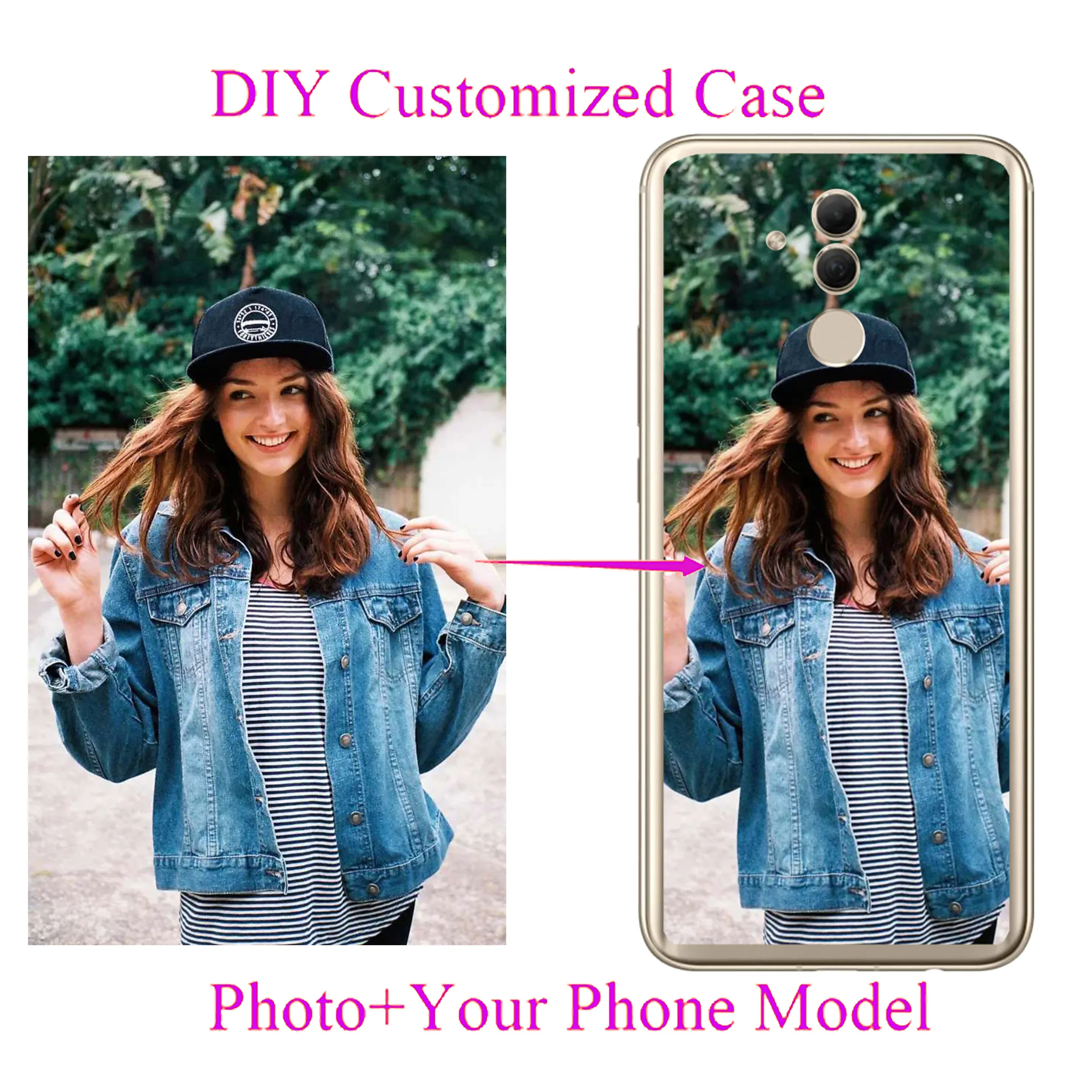 

Soft TPU Case Custom Personalized Add Your Own Photo Picture Phone Case For Mate 20 pro P30 Pro P20 Lite Mate 10 Honor 10