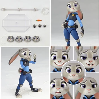 

Revoltech Figure Zootropolis Ribo Judy Hopps Action Figure Toy Model Gifts Toy