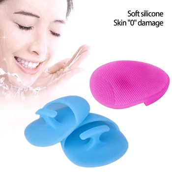 

4PCS Multi-Color Silicone Face Cleansing Brush Beauty Facial Wash Pad Deeply Exfoliating Skin Care Tool Softy Unisex
