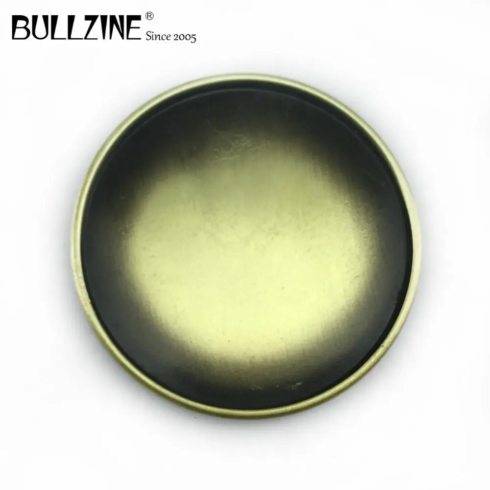 Оптовая продажа пряжка для ремня BULLZINE из цинкового сплава в стиле ретро без
