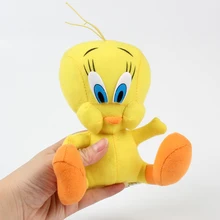 15 см Looney Tunes Твити плюшевые игрушки чучела желтая птица животное кукла детские куклы