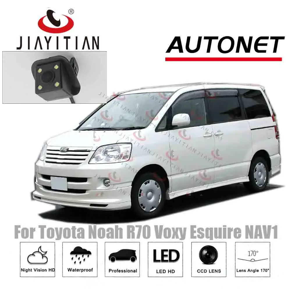 Jiayitian камера заднего вида для Toyota Noah R70 Voxy/Esquire/NAV1 Noah ccd/Ночное видение резервного копирования для парковки камера резерв отверстие
