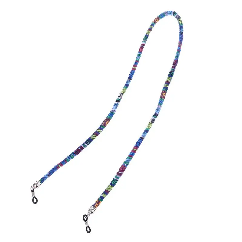 Этнический стиль многоцветные очки веревка 6 мм солнцезащитные очки шейный шнур ремешок очки струны держатель - Цвет: 10