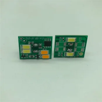 

3D printing light board without battery single color touch 3 color USB touch clap LED color changing night light moon light boar