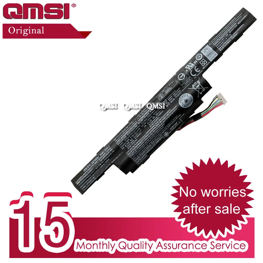 Оригинальный аккумулятор QMSI 10 95 в 5600 Вт-ч 15 6 мАч для ноутбука AS16B5J AS16B8J подходит Acer