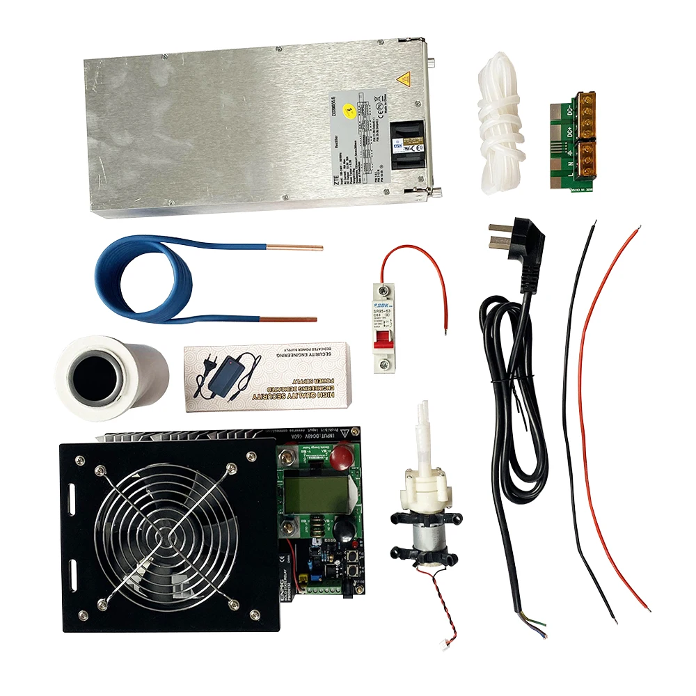 NEW 3000W ZVS Induction Heater Overload protection water shortage