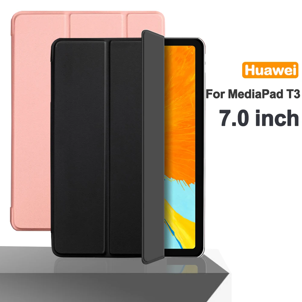 For Huawei MediaPad T3 7.0'' 3G BG2-U03 BG2-U01 Flip Tablet Case Stand Smart Cover Funda t3 7.0 WiFi BG2-W09 Protective Capa |