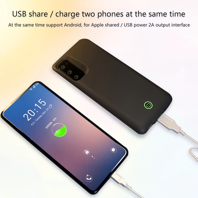 5000 мАч новые UIltra Thin Чехлы для зарядного устройства Внешняя батарея Мобильный