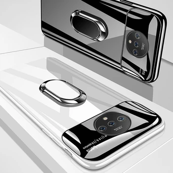 

For OnePlus 7T Case Luxury Hard PC With Stand Ring Magnet Protective Back Cover Case for one plus 7t pro oneplus7t 1+7T shell