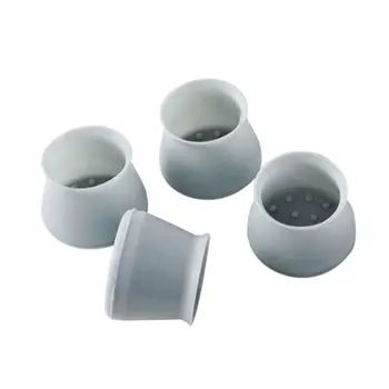 

4Pcs/Lot Table Chair Leg Mat Silicone Non-slip Table Chair Leg Caps Foot Protection Bottom Cover Pads Wood Floor Protectors