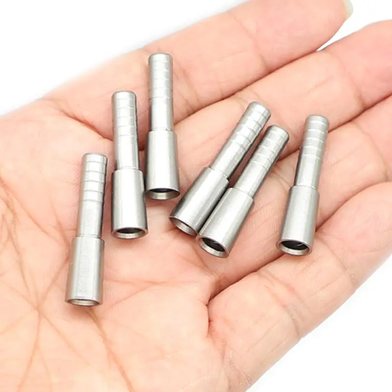 

12/24pcs Stainless Steel Insert Fit ID5.2mm OD 6.3/6.5/6.8/7.1mm Carbon Arrows Shaft For Hunting Shooting Accessory