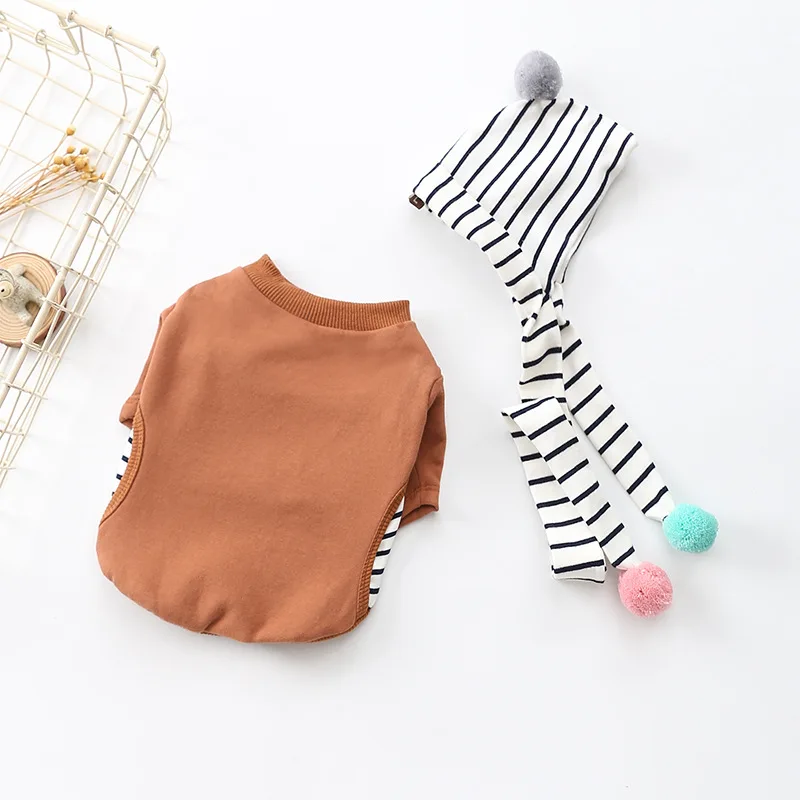 

Dog Clothes Fall and Winter 2019 Newest Dog Clothes Cotton Elastic Plush Sanitary Vests for Dogs Pet Clothes Winter Dog Tshirt