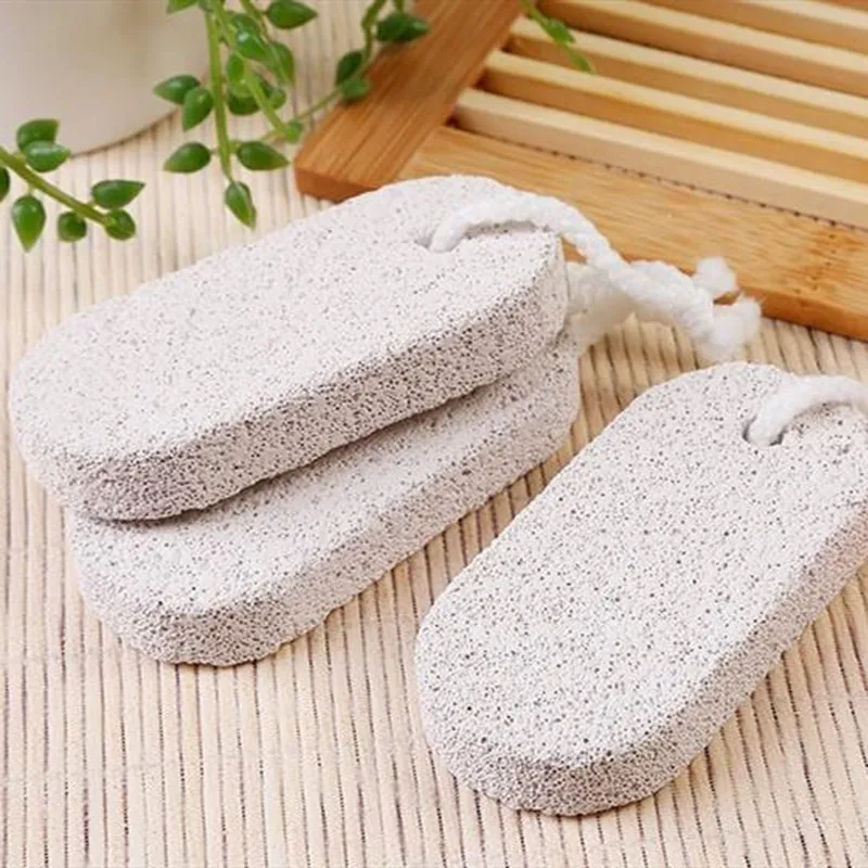 Beauty Heel Cuticle Scraper Cutter Foot Care Natural Pumice Stone Foot