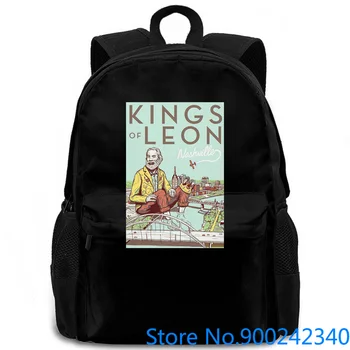 

Kings of Leon Alternative rock band M L Caleb Followill women men backpack laptop travel school adult student